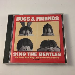 Bugs Bunny And Friends Sing The Beatles : A Parody Cd (1995,  Kid Rhino) Rare