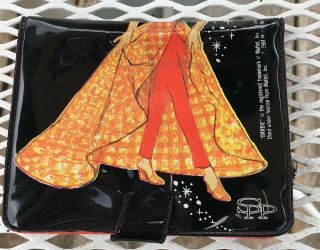 Vintage 1964 Mattel Black Vinyl Barbie Wallet Teenage Dolls 1960s SPP 3