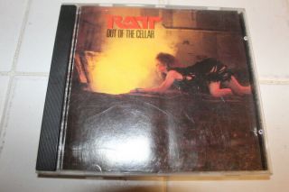 Ratt Out Of The Cellar Rare Cd 1984 Usa 1st Pressing Atlantic Debut Cd
