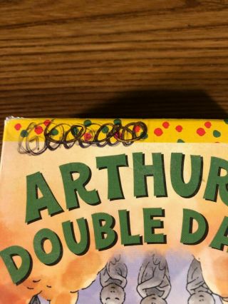 Arthur ' s Double Dare VHS VCR Video Tape Movie Cartoon RARE 2