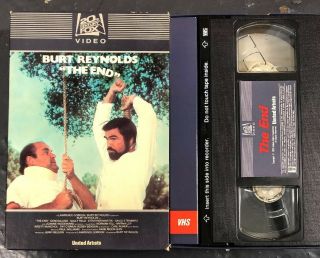 The End Vhs Big Box Burt Reynolds Dom Deluise Sally Field Rare And Hard To Find