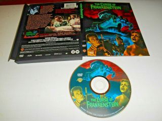 The Curse Of Frankenstein 1957 (dvd 2002) Vg Snap Case ] Rare Oop,  I Ship Fast