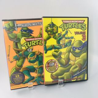 Teenage Mutant Ninja Turtles Dvd Volume 3 4 Vintage Series Tmnt Rare