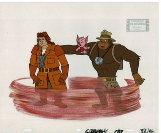 GHOSTBUSTERS Animation Production Cels n Drawings XX04 RARE TRACY THE GORILLA 3