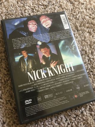 Nick Knight (DVD,  2003) LN TOP TEN MEDIA RELEASE Region OOP RARE HTF 2
