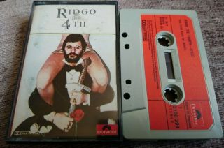 Ringo Starr The Fourth Rare Red Label Cassette Tape Album Fast Post Beatles 4th