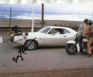 Barry Newman Rare " Vanishing Point " Signed 8x10 " Photo