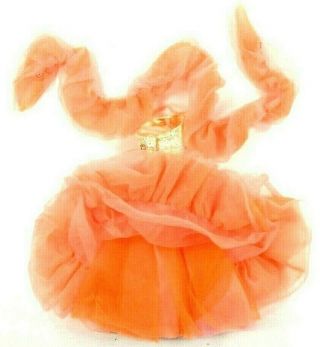 Barbie Vintage 1980 ' s Peaches & Cream Gown w/ Wrap 3