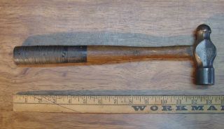Old Tools,  Antique Pexto Samson 1lb.  5.  7oz.  Ball Peen Hammer,  4 - 1/16 " Head
