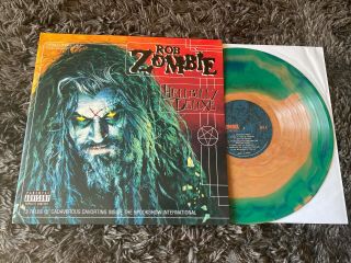 Rob Zombie - Hellbilly Deluxe 2014 180g Swirled Vinyl Lp Limited 500 Copies Rare