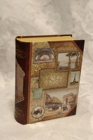 Decorative Antique Fake Faux Book Hidden Secret Storage Box Book Shelf Decor