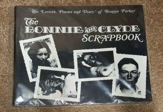 The Bonnie And Clyde Scrapbook Book Very Rare,  Vintage,  Still