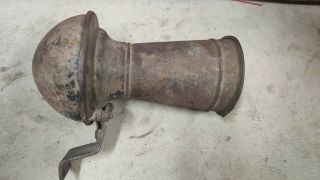 Rusted Antique Ford Model A Or T Car Truck Horn,  Bracket Rusty Rat Rod