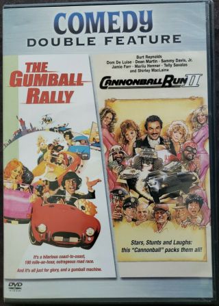 The Gumball Rally/the Cannonball Run Ii (dvd,  2006) Rare Htf Oop Vgc