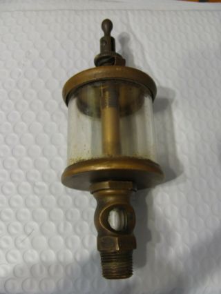 The D.  T.  Williams Valve Co.  Tacoma No.  2 Brass Oiler Hit Miss Engine Antique