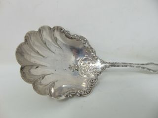 W M Rogers A1 Wm Rogers Silver plated vintage serving spoon (w/) 2