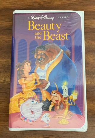 Beauty And The Beast (vhs,  1992) Black Diamond Classic - 1325 Rare
