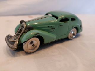 Vintage Rare Schuco Wind - Up Car 1001 Germany.  4 - 1/2 " No Key.