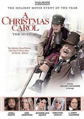 A Christmas Carol: The Musical (dvd,  2004,  Hallmark) Rare Oop