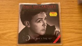 Paul Mccartney - Once Upon A Long Ago 1987 Uk Cd Card Sleeve - Rare