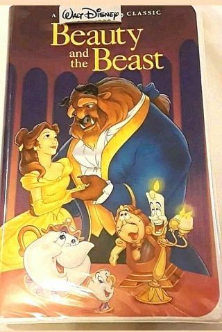 Beauty And The Beast Vhs 1992 Walt Disney 
