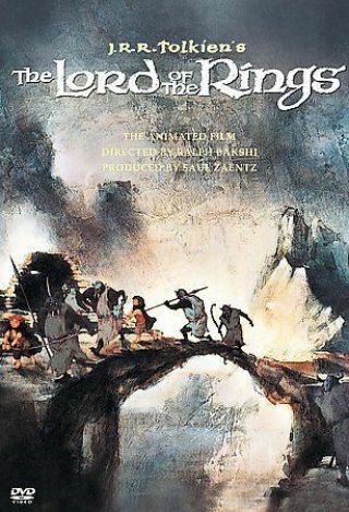 Rare The Lord Of The Rings Animated Movie Dvd 2001,  1978 Release Cartoon