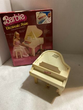 Vintage 1981 Barbie Electronic Piano And Cannot Get It To Work Anymore.