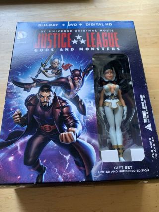 Rare Dc Universe Justice League Gods And Monsters Best Buy Exclusive Gift Set