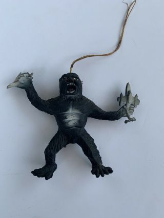 Rare Vintage Antique King Kong Rubber Jiggler Hanging Toy