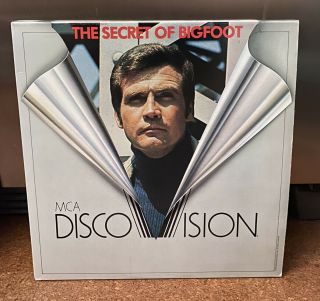 Six Million Dollar Man: Secret Of Bigfoot Laserdisc.  Very Rare.  No Really,  It Is