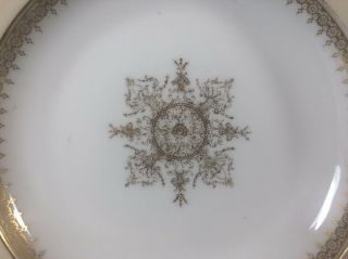 Antique Charles Ahrenfeldt Limoges France Porcelain Set of Two 8 7/8” Bowls 10T 2