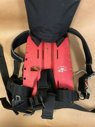 Tech Diving Hogarthian Style Back - Plate And Harness - Rarely