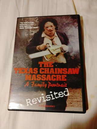 The Texas Chainsaw Massacre: A Family Portrait - Revisited Dvd (rare Htf),  Bonus