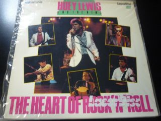Huey Lewis And The News Laserdisc Heart Of Rock N’ Roll Concert Rare Laser Disc