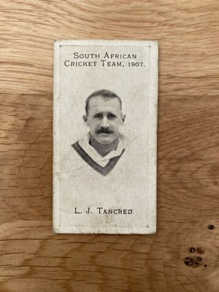 Rare Taddy S African Cricket Team 1906 - 7 Cigarette Card Cat Price £70 L Tancred
