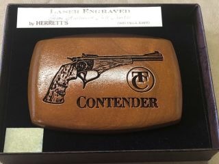 Thompson Center Arms Contender Vintage Belt Buckle.  - Very Rare