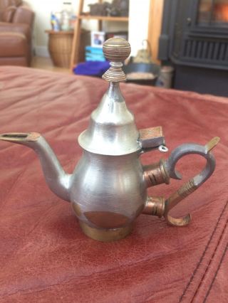Vintage North African Rare Tuareg Berber Tea Pot Desert