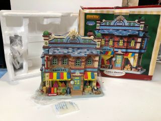 Rare 2008 Lemax Anderson Family Grocery Store Plymouth Christmas Village Mib