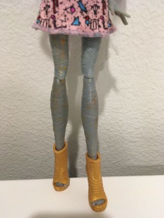 Monster High Create A Monster Grey Mummy Girl Doll CAM Mattel RARE 3