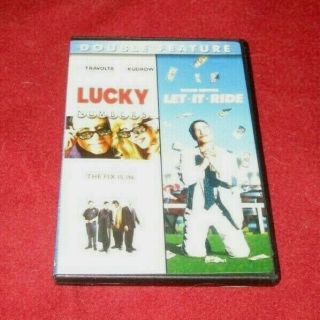 Lucky Numbers/ Let It Ride Rare Double Feature Dvd Richard Dreyfuss,  Nora Ephron
