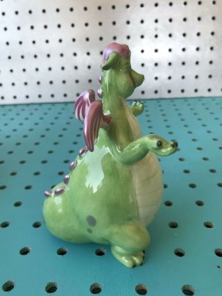 Rare Disney’s Pete’s Dragon Ceramic Figurine In - Elliot 3