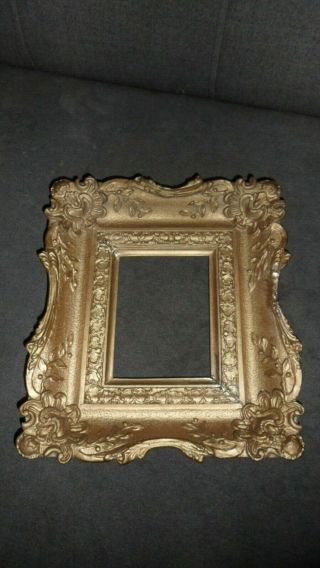 Ornate Antique Portrait Miniature Frame - Baroque / Rococo Style