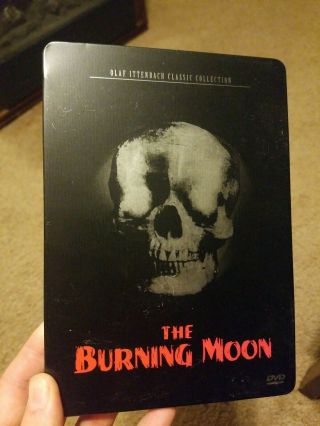 The Burning Moon Pal Reg 2 Metalpak Ittenbach Dvd Rare Gore Horror Oop Cute