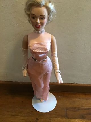 Marilyn Monroe Doll Toy Dress Vintage 1990s Tri International Limited Rare Vhtf