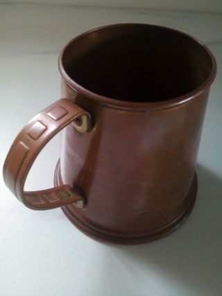 Antique Early West Country Copper Cider Mug Cup Tankard Arts And Crafts Small