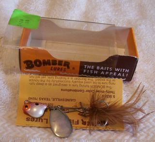 Vintage Bomber Bushwacker Lure 3/16/20pot Box Paper No Box