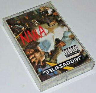 Vintage N.  W.  A.  Cassette Tape Niggaz4life Rare