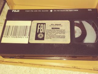 Ultra Rare 80 ' s VHS KILL SQUAD (1982) Grindhouse Cinema,  Revenge Film Ex - Rental 3