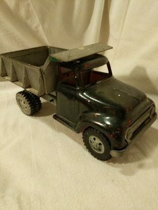 Vintage 1950 ' s Tonka Mound Minn Pressed Steel Dump Toy Truck USA / Rare 2