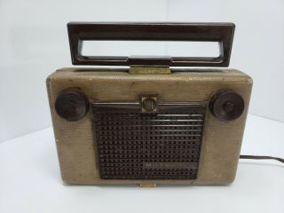 Vintage Rare 1955 Motorola Model 55b1 Portable Radio - Repair / Parts